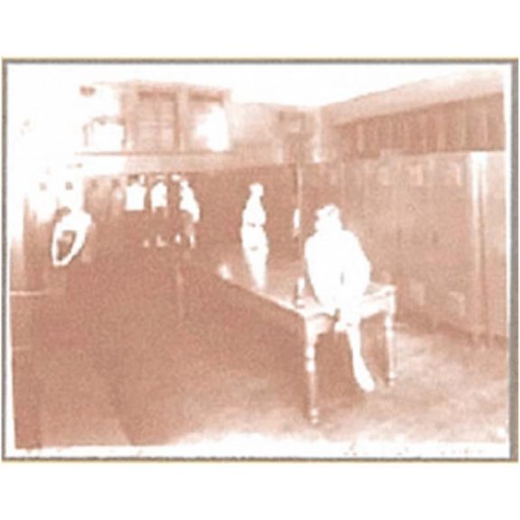 Vintage photo of St. Peters Asylum room