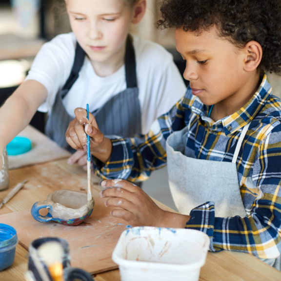 youth pottery class