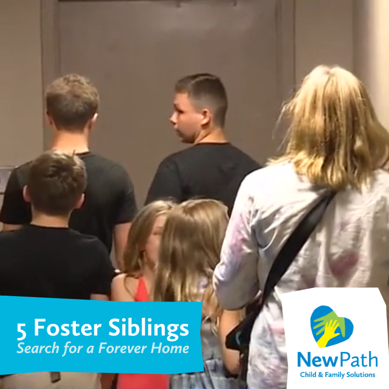 A Forever Home for 5 Foster Siblings - NewPath