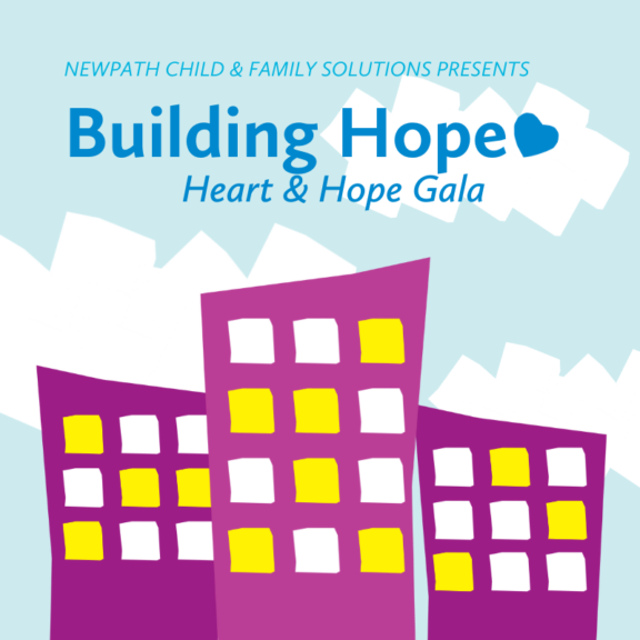 2025 heart & hope gala invitation for newpath child & family solutions